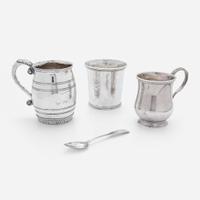 A group of four silver tablewares Thomas Fletcher (1787-1866) and Sidney Gardiner (1787-1827), Philadelphia, PA, circa 1811-1825