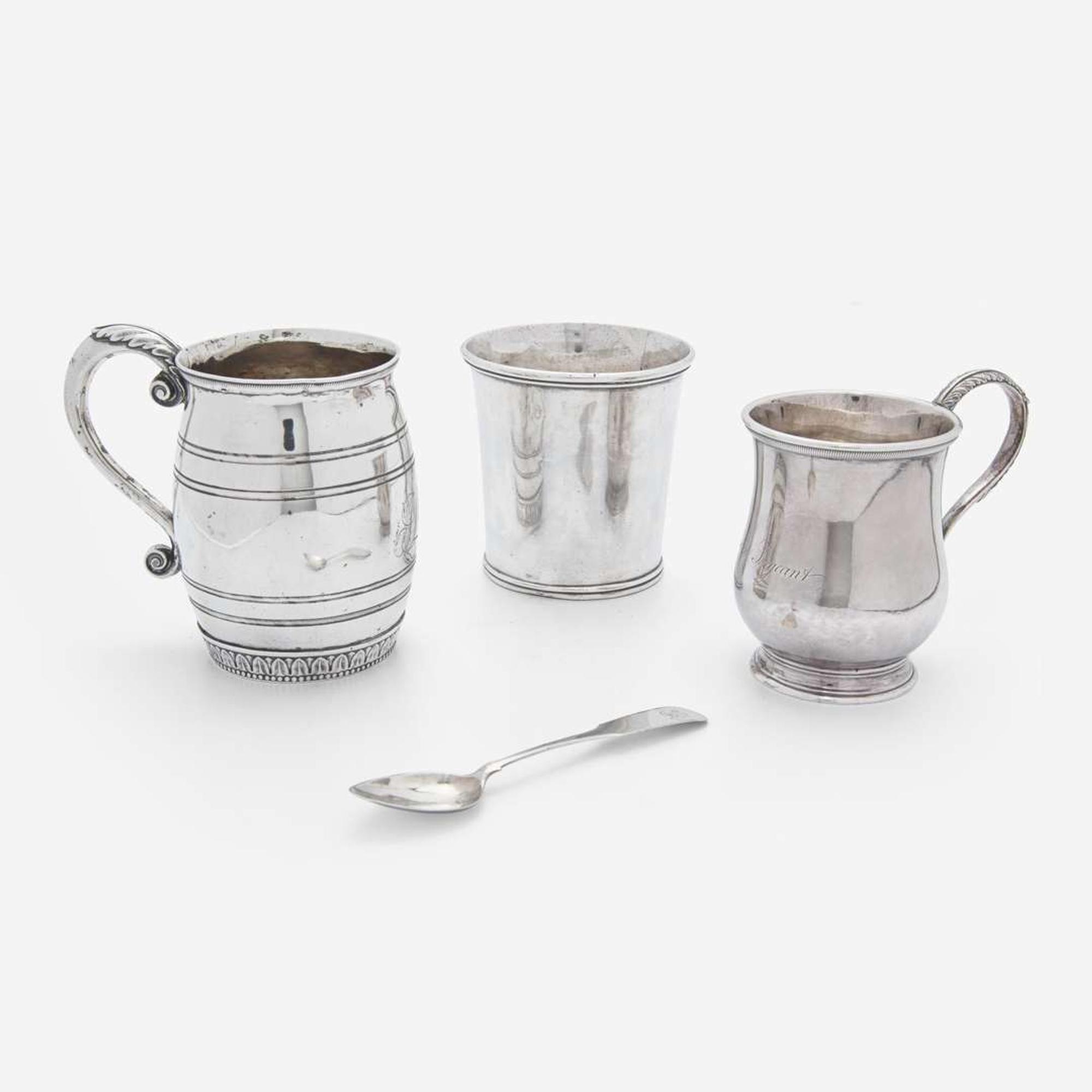A group of four silver tablewares Thomas Fletcher (1787-1866) and Sidney Gardiner (1787-1827), Philadelphia, PA, circa 1811-1825
