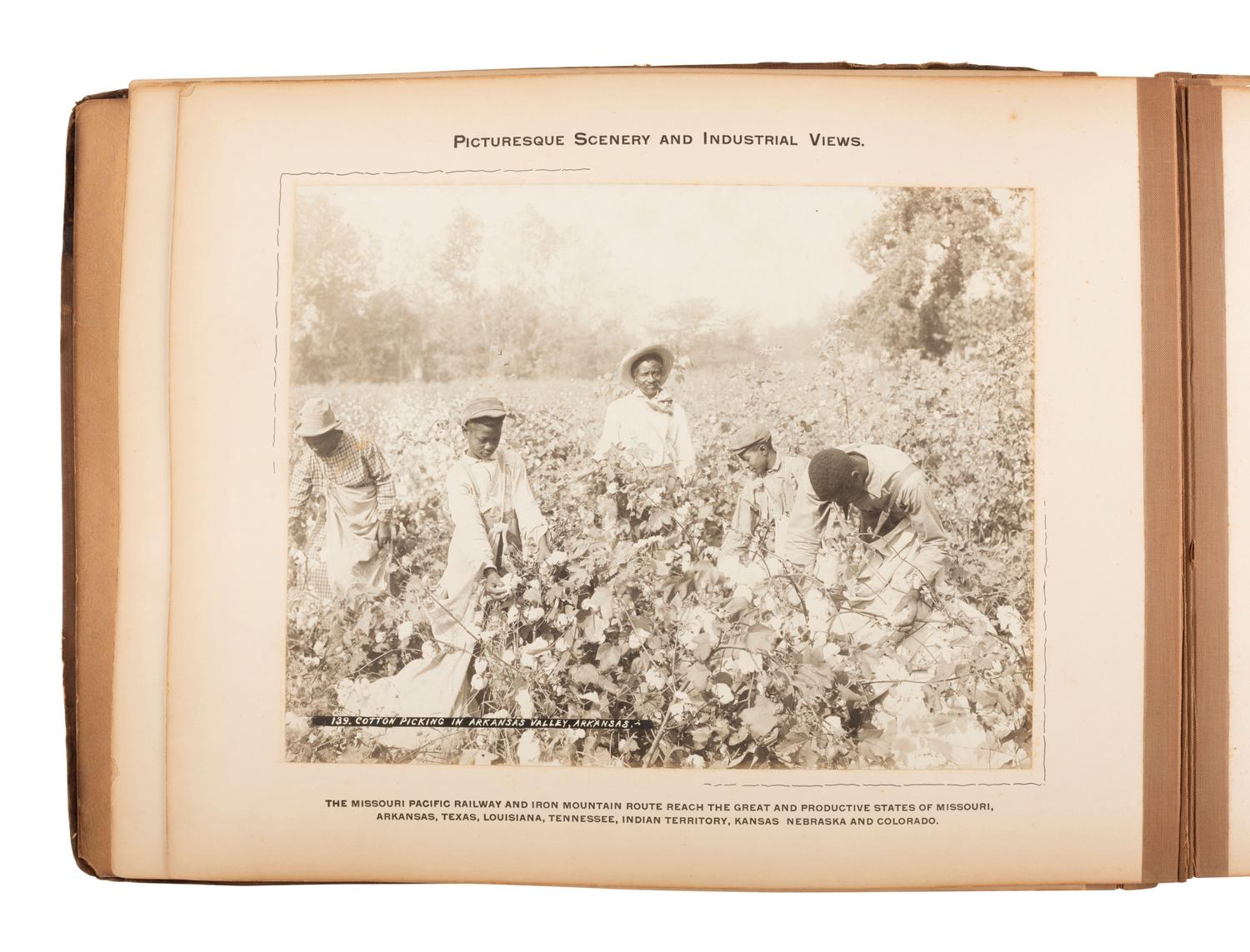 [EARLY PHOTO] Picturesque Scenery and Industrial Views of Missouri Pacific RY and Iron Mountain Rte