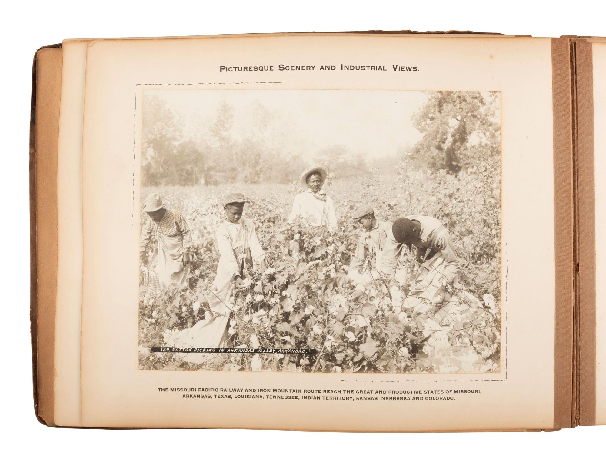 [EARLY PHOTO] Picturesque Scenery and Industrial Views of Missouri Pacific RY and Iron Mountain Rte