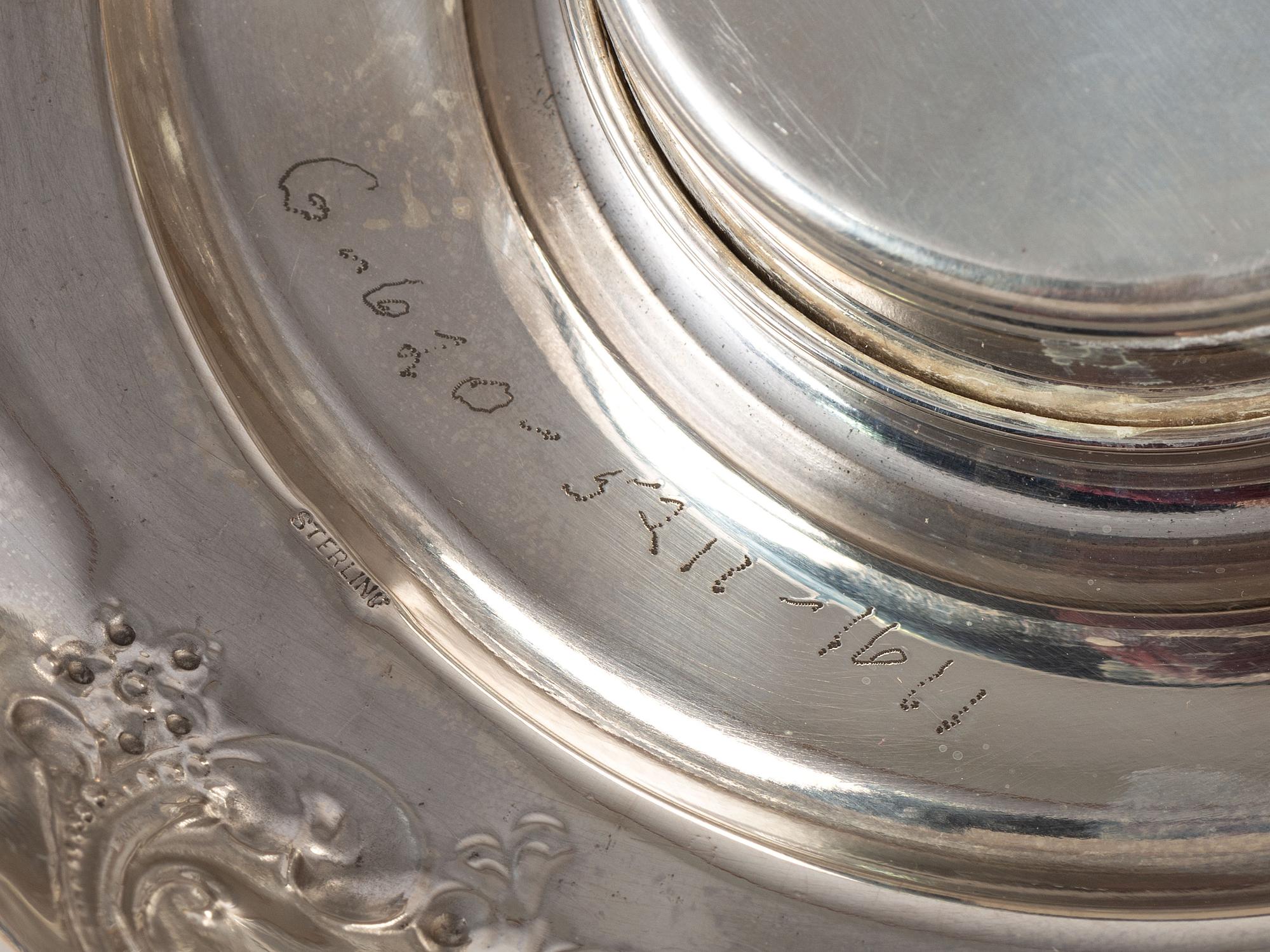 A Poole Silversmiths Silver Six-Piece Tea and Coffee Service