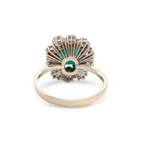 EMERALD AND DIAMOND RING