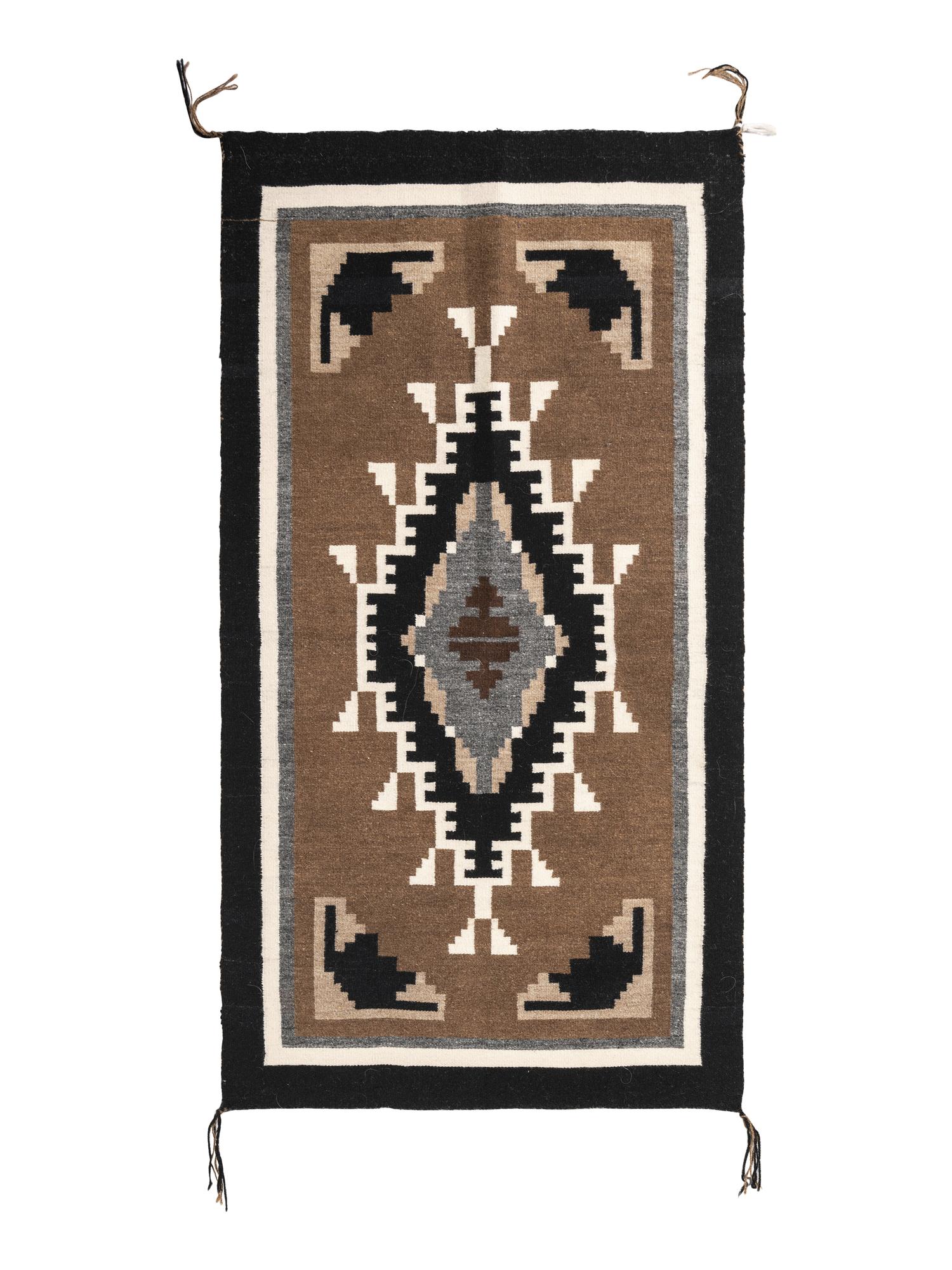 Navajo Two Grey Hills Tapestry Weaving