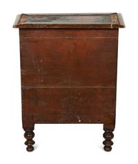 A Set of English Mahogany Library Steps