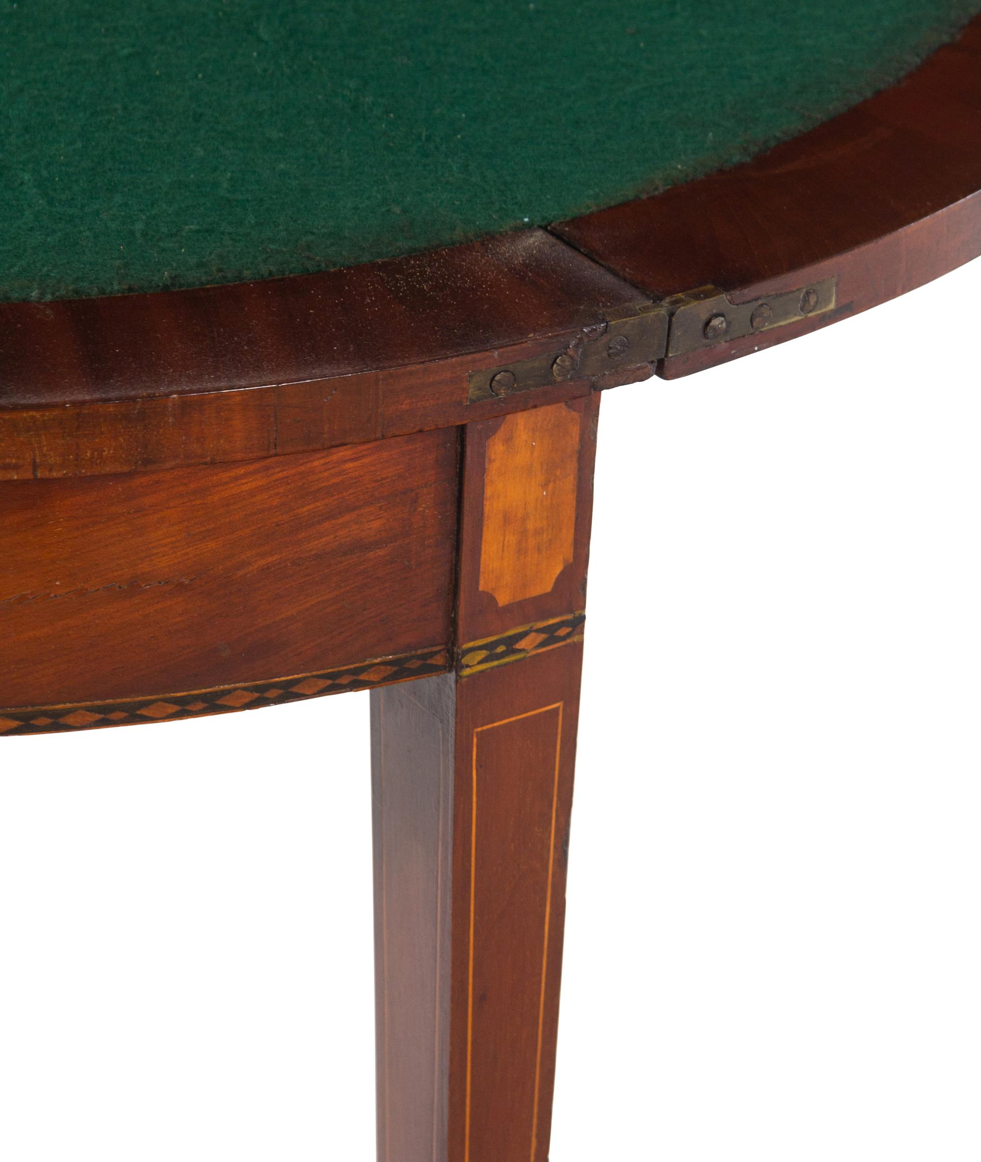 A George III Mahogany Flip-Top Table