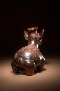 A Colima Dog Effigy Vessel