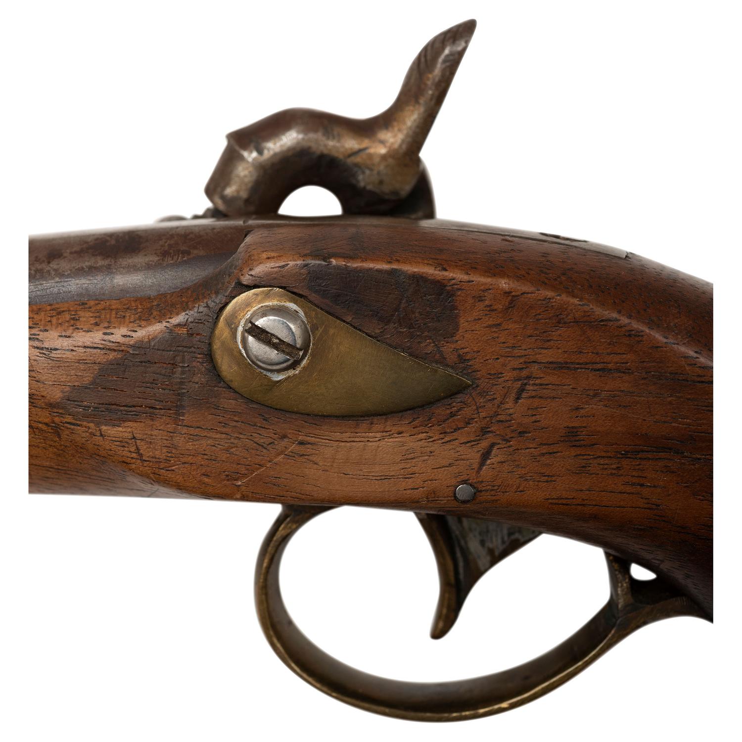 19th Century Flintlock Pocket Pistol and a Modern Percussion Derringer