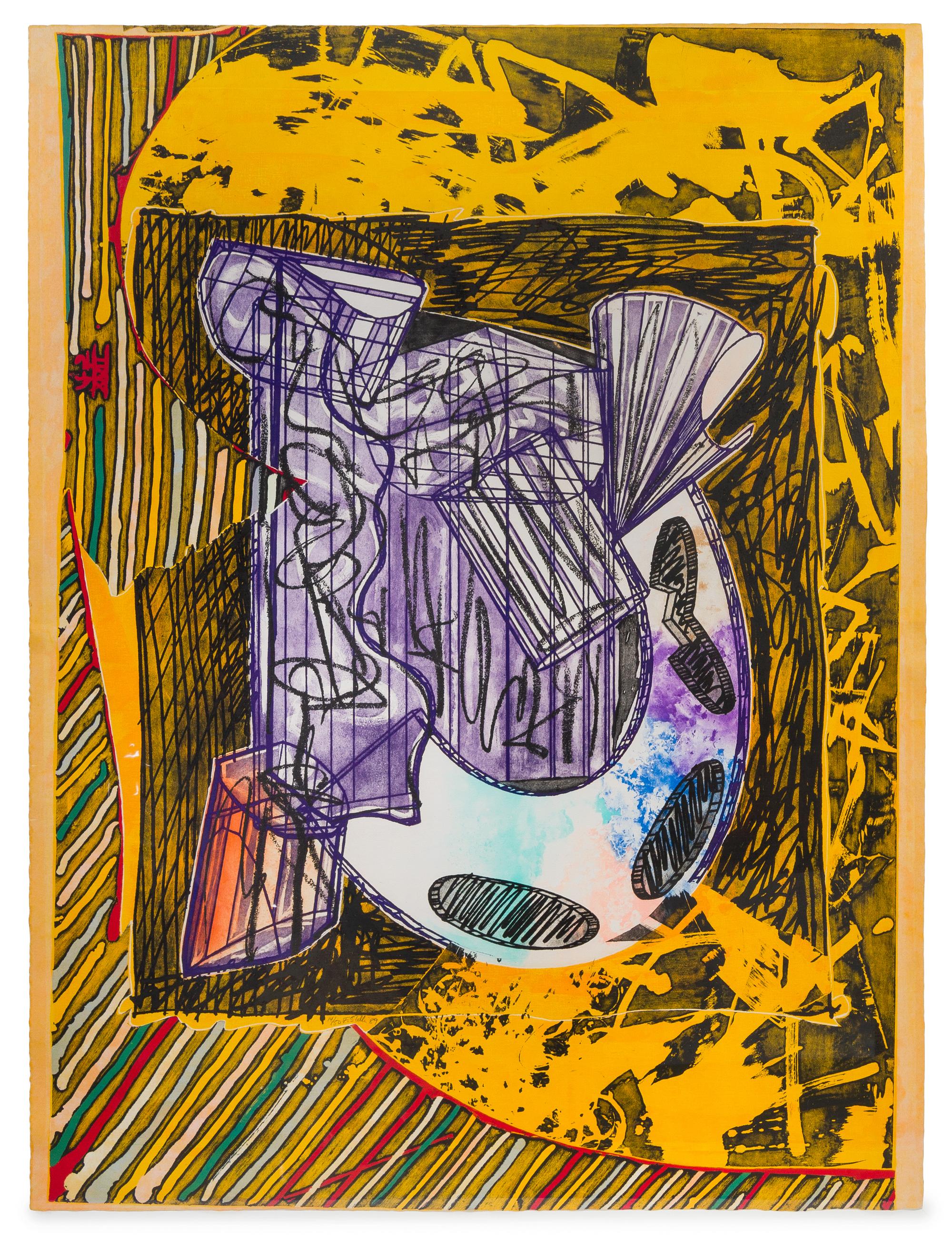 Frank Stella, (American, b. 1936), Bene Come il sale, 1989