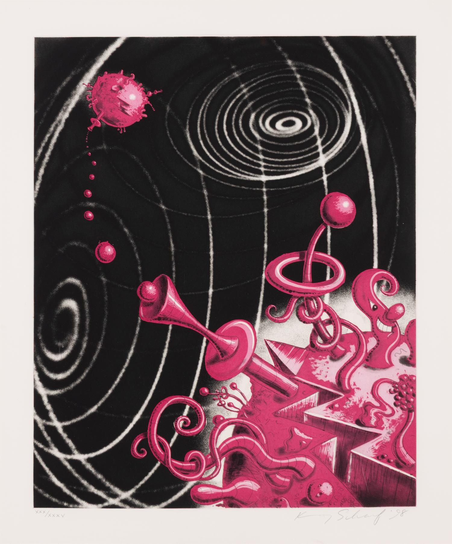 Kenny Scharf (American, b. 1958) — Galaxiverse , 1998