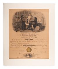 [POLICE AND FIREFIGHTING] Ephemera and photographs of Police and Fire personnel.
