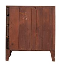 A Mahogany Bowfront Chest of Drawers
