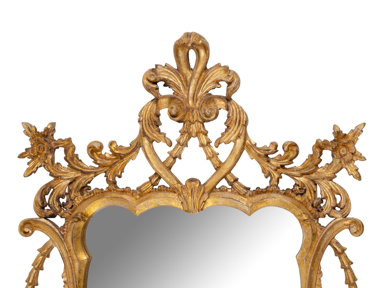 A George II Style Giltwood Mirror