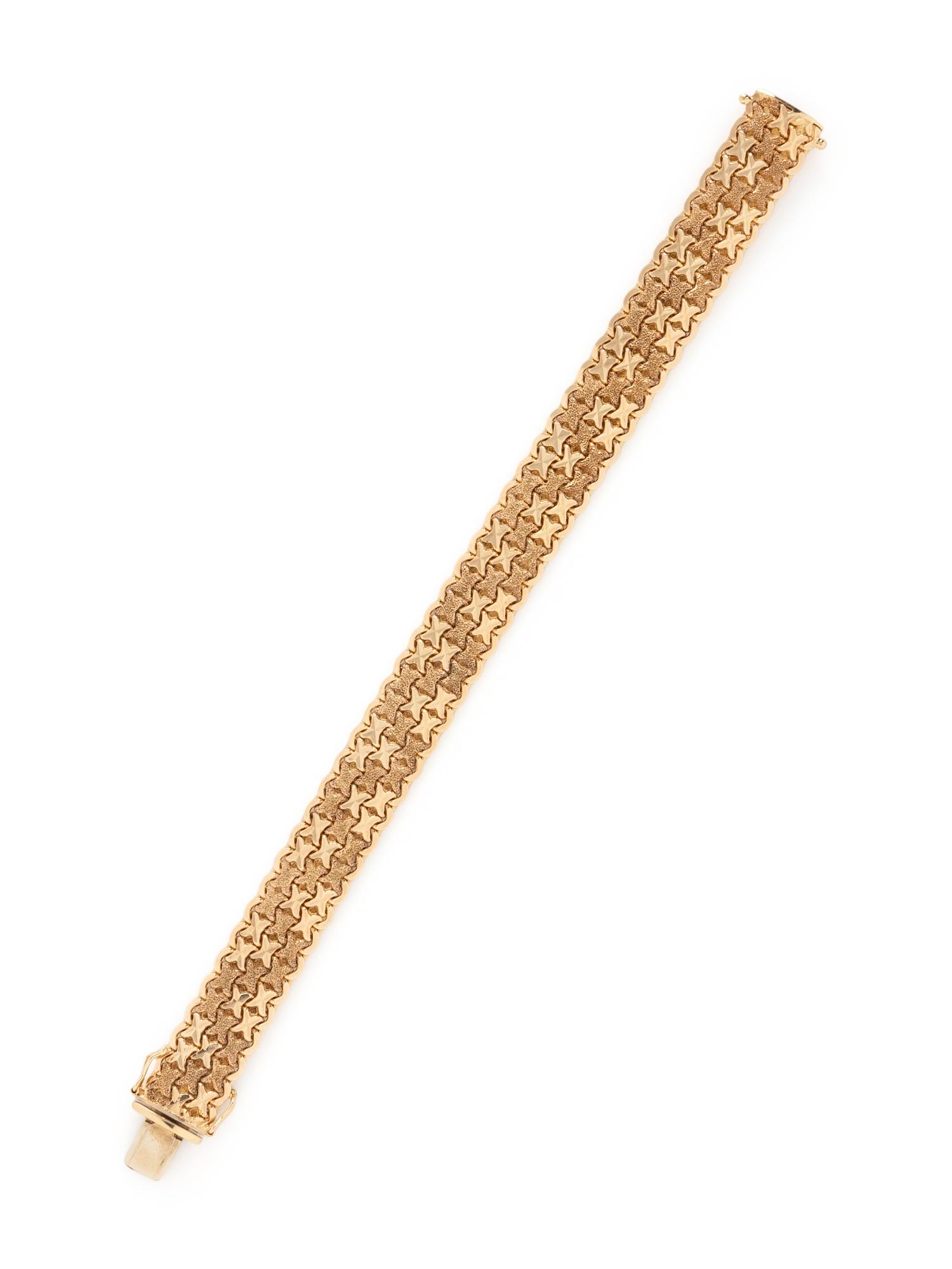 YELLOW GOLD BRACELET