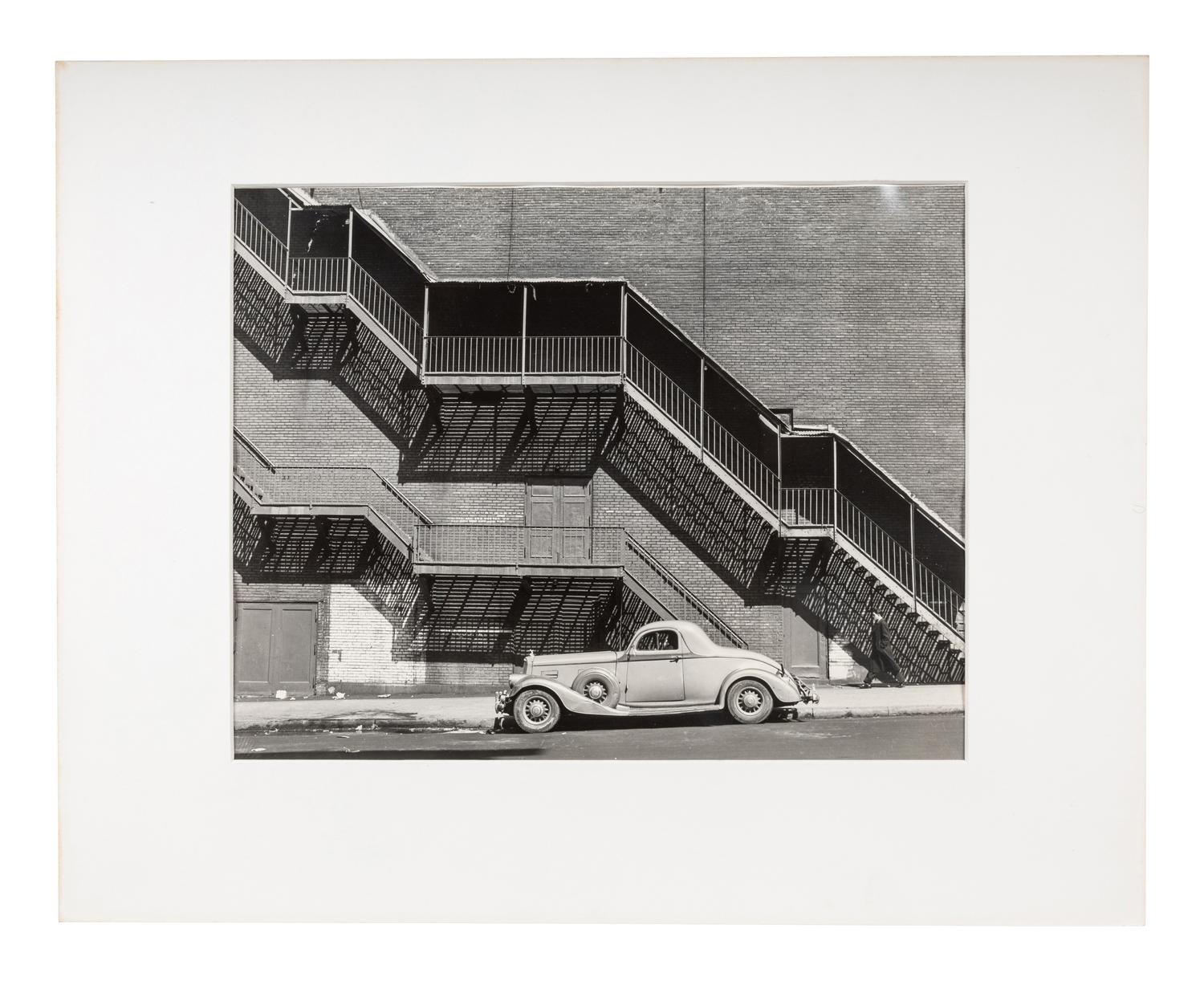 Todd Webb (1905-2000) Mr. Johnson's Pierce Arrow, Harlem, New York, 1946