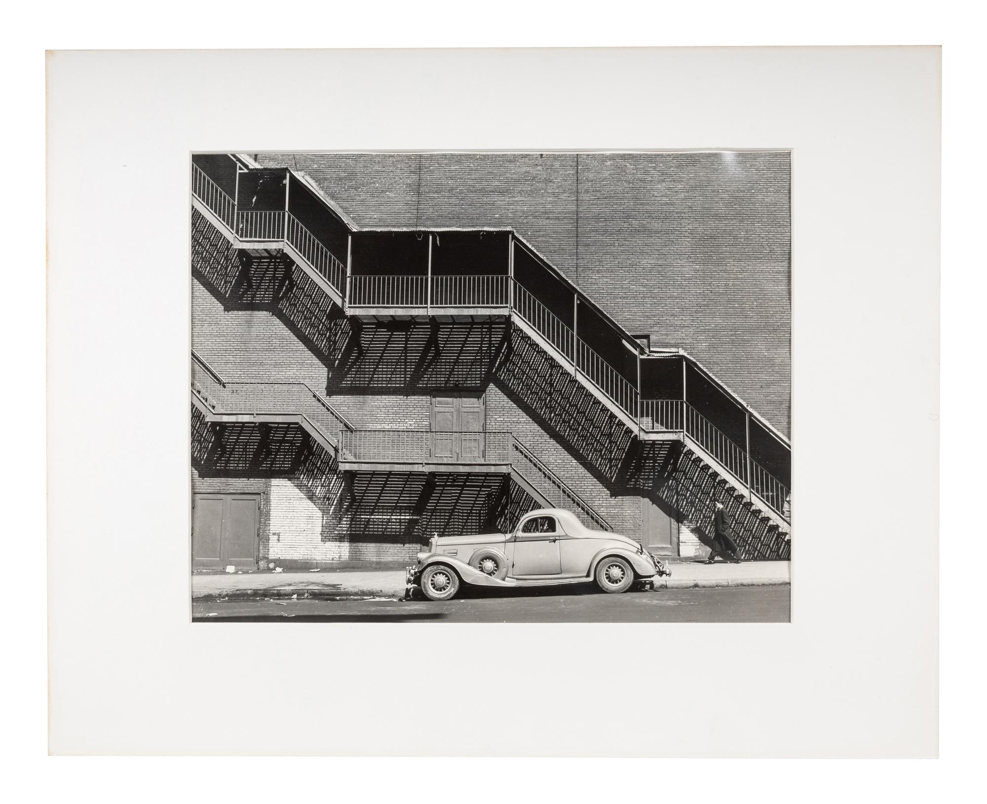 Todd Webb (1905-2000) Mr. Johnson's Pierce Arrow, Harlem, New York, 1946