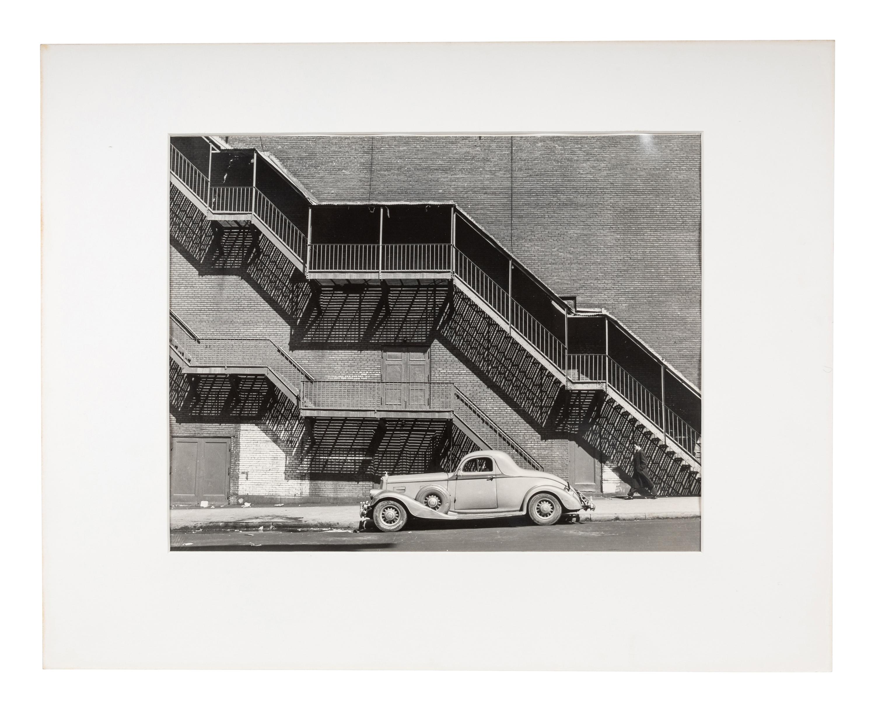 Todd Webb (1905-2000) Mr. Johnson's Pierce Arrow, Harlem, New York, 1946