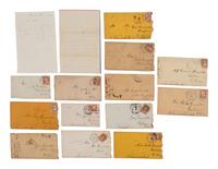 [CIVIL WAR]. Letter archive of Private Aubert E. Humiston, Co. K, 81st Ohio Volunteer Infantry regiment.