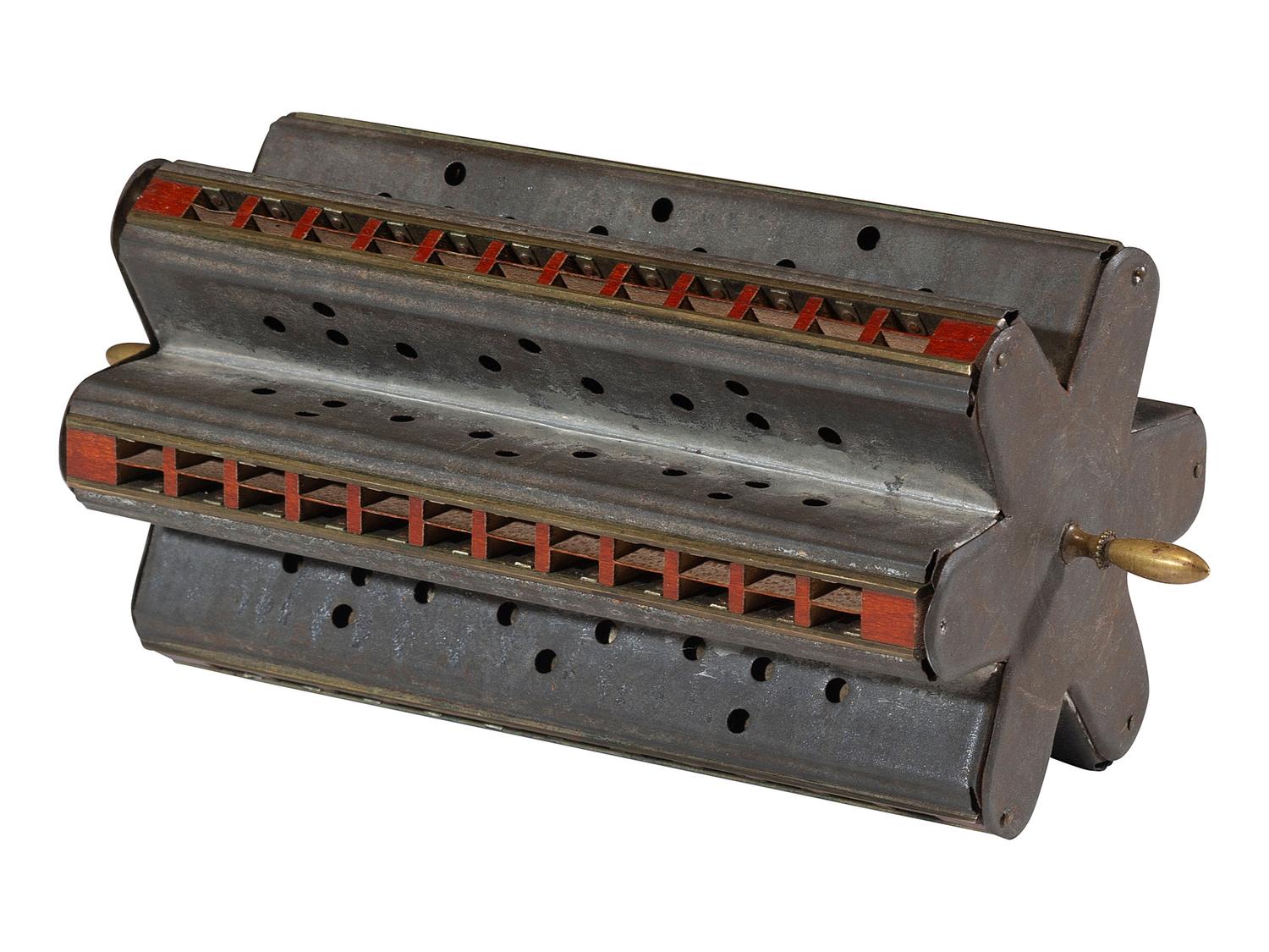 [MUSIC]. A paddle wheel harmonica.