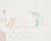 David Hockney (British, b. 1937) — A Moving Still Life (from The Blue Guitar, 1976-77)