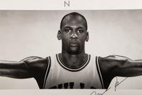 An Exceptional Michael Jordan Signed Autograph Original 1989 Nike Wings Poster (Upper Deck Authenticated),