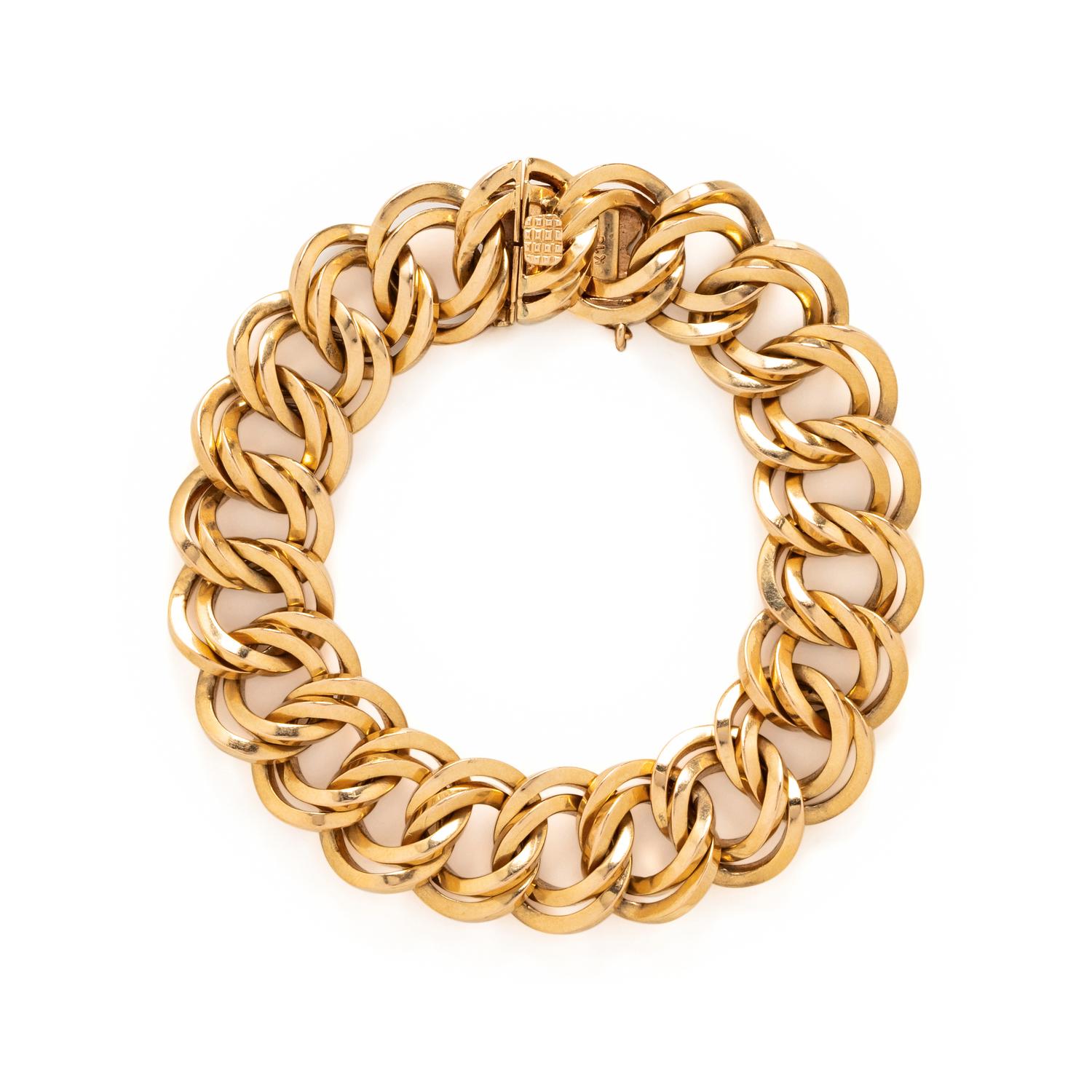 YELLOW GOLD BRACELET