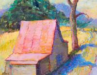 Landscape with Barn