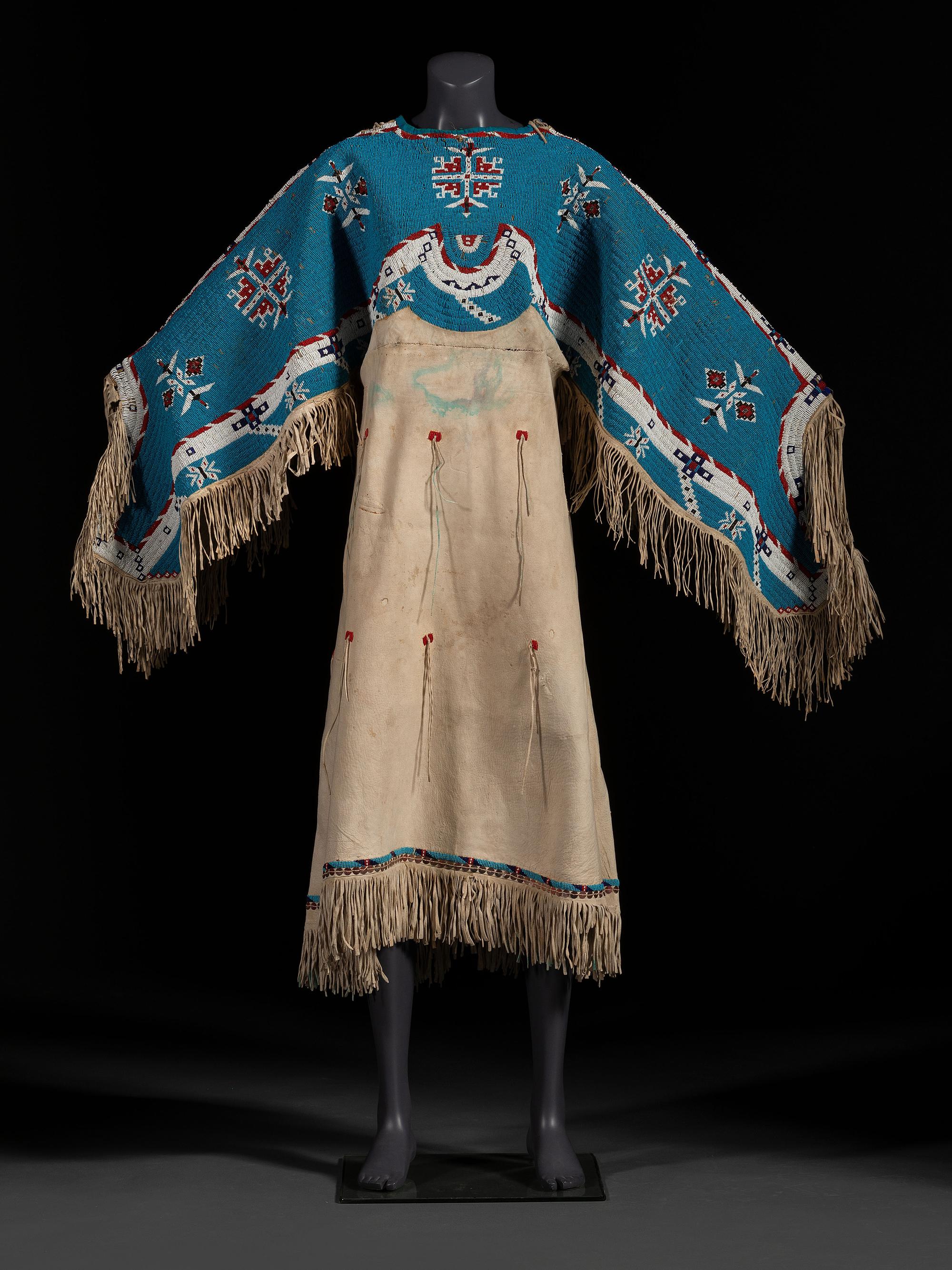 Sioux Beaded Hide Dress
