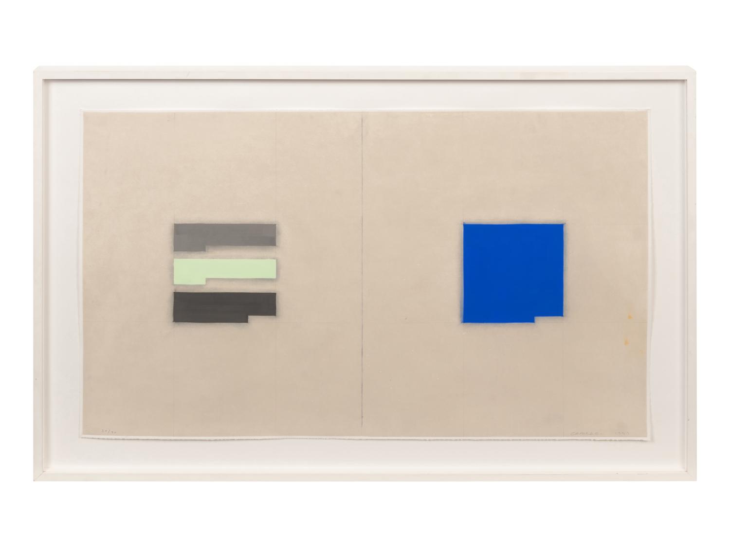 Cobalt Blue: Al, O, Co (from the Elements of Pigment series)