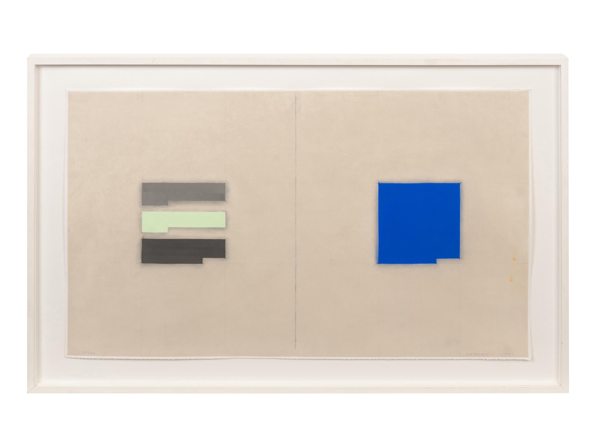 Cobalt Blue: Al, O, Co (from the Elements of Pigment series)