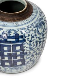10 Chinese Blue and White Porcelian 'Double Happiness' Jars