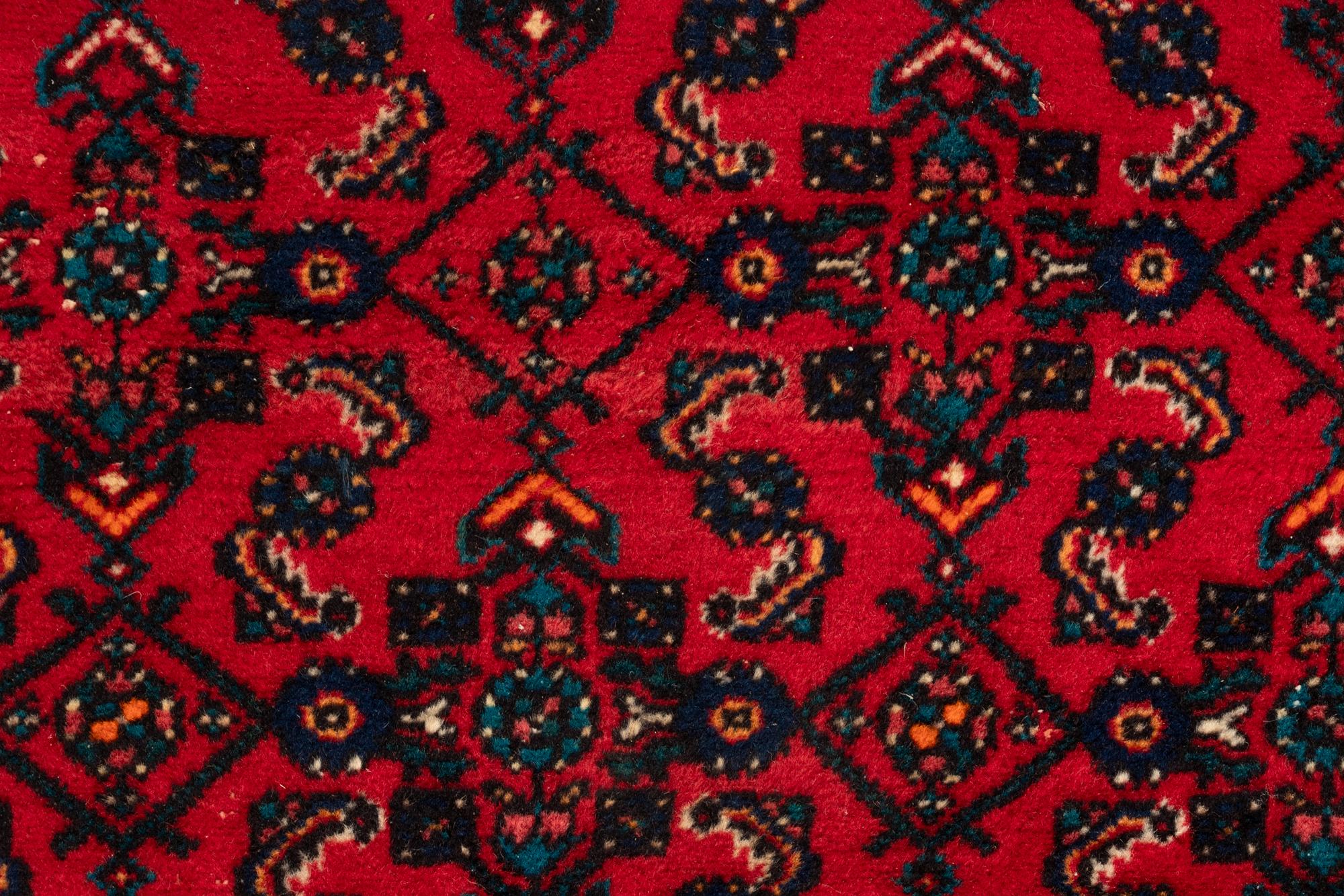 Three Hamadan Wool Rugs and a Heriz Wool Runner