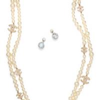 CHANEL & DIOR, NECKLACE & EARRINGS