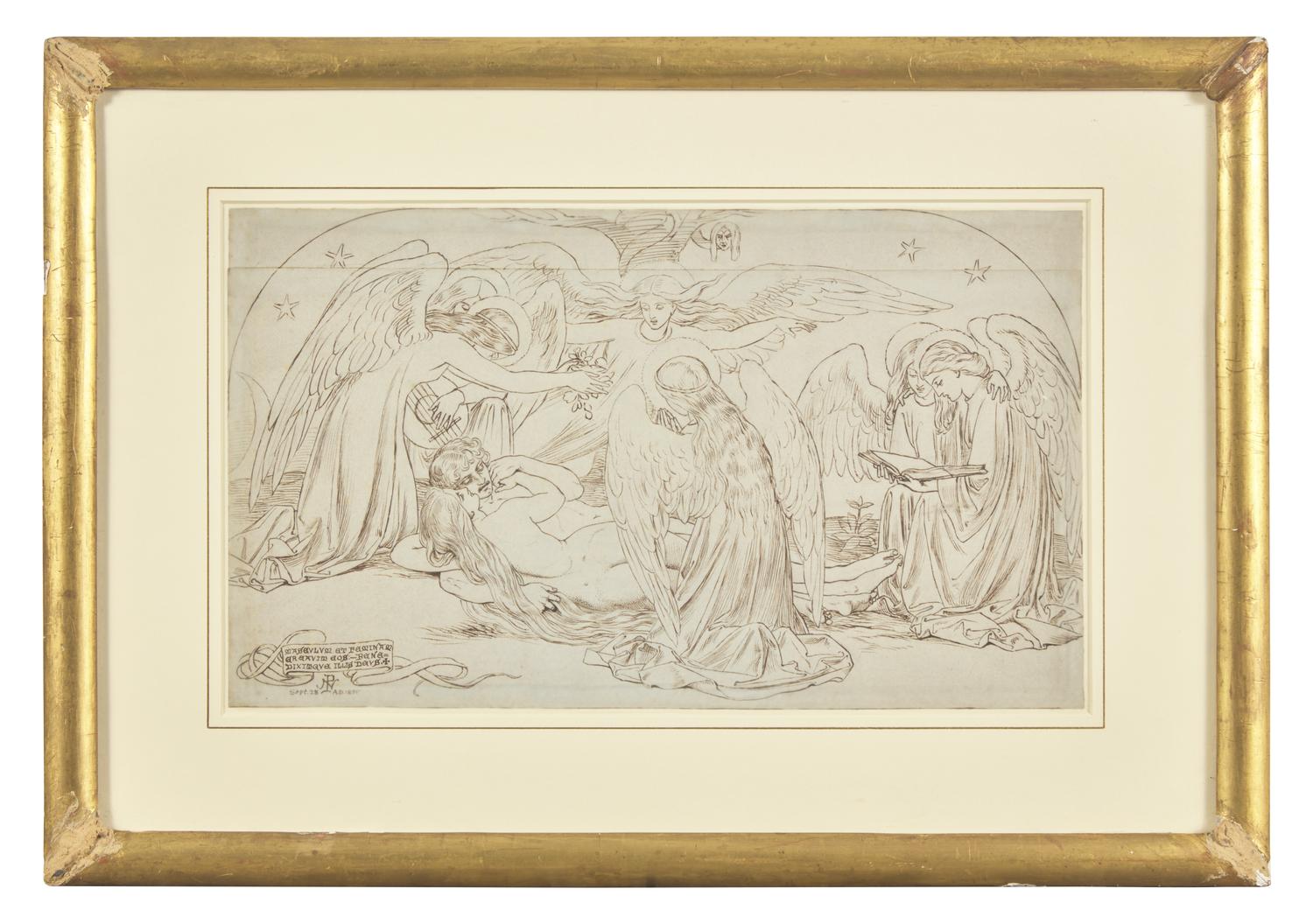 Adam and Eve, 1855