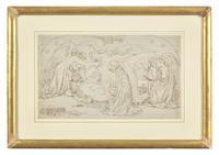 Adam and Eve, 1855