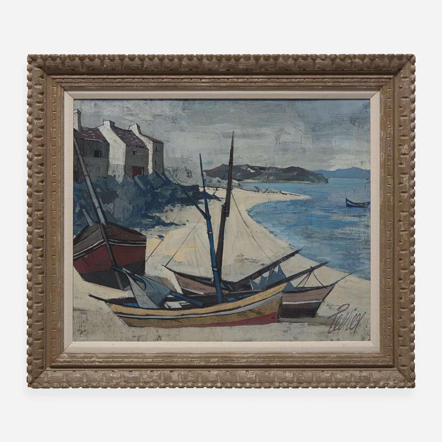 Charles Levier (French/American, 1920-2003) Petit Port