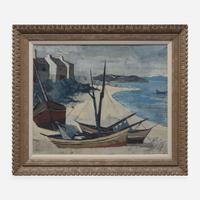 Charles Levier (French/American, 1920-2003) Petit Port