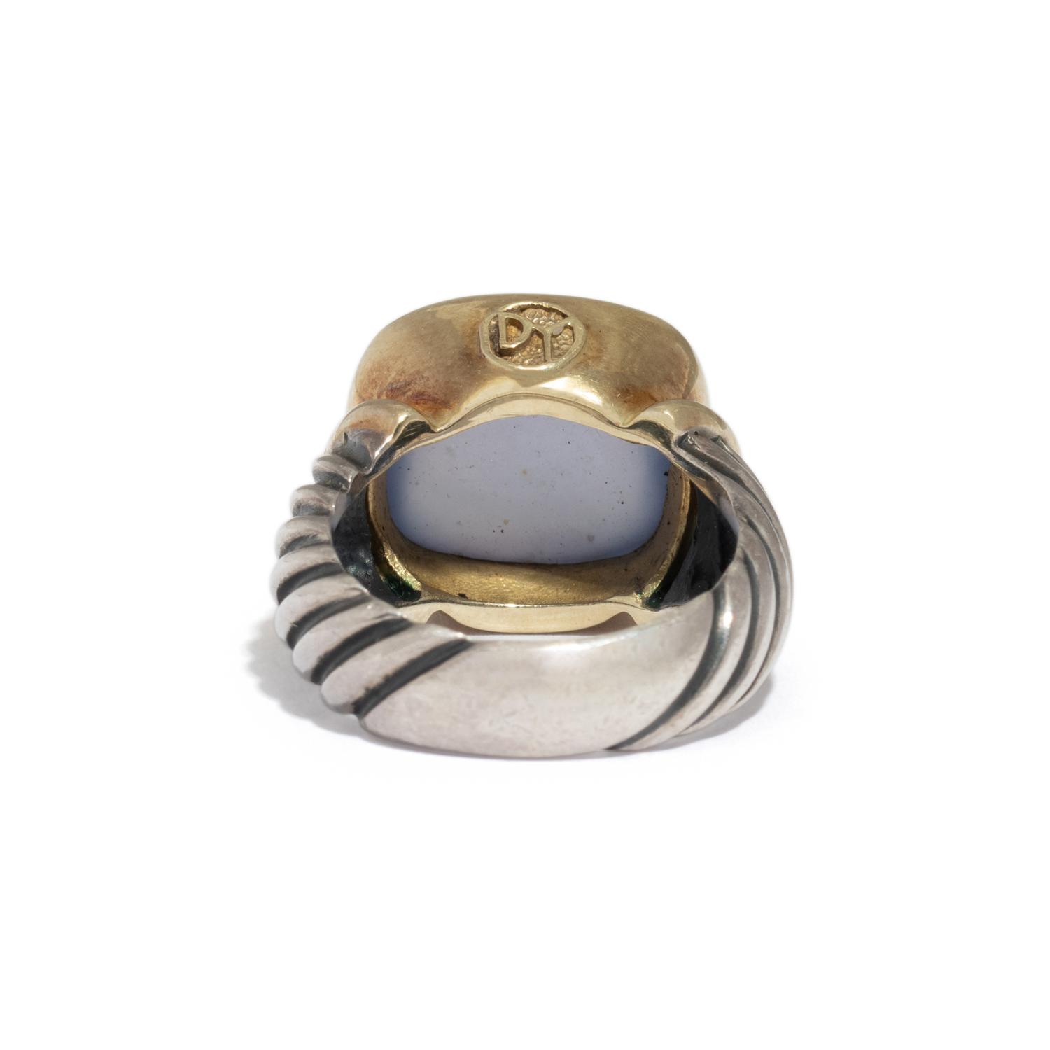 DAVID YURMAN, COLLECTION OF YELLOW GOLD, STERLING SILVER, AND CHALCEDONY JEWELRY