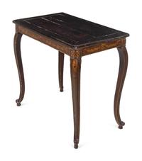 A Victorian Lacquered Table