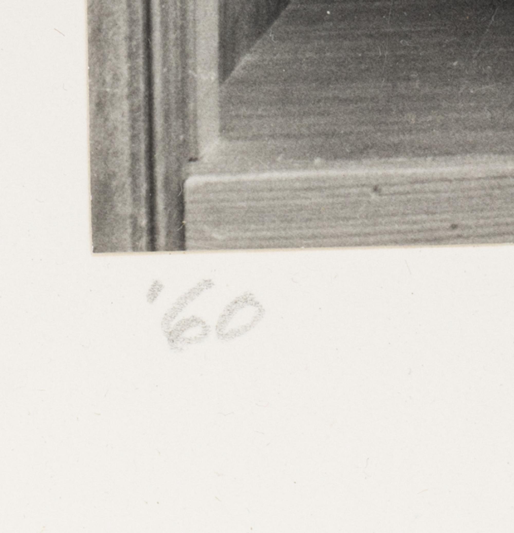 Lange's niche with crockery , 1960