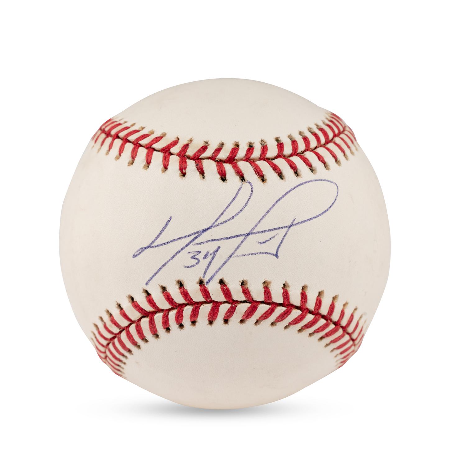 A David Ortiz Single Signed Autograph Baseball (Beckett Authentication Services Hologram)