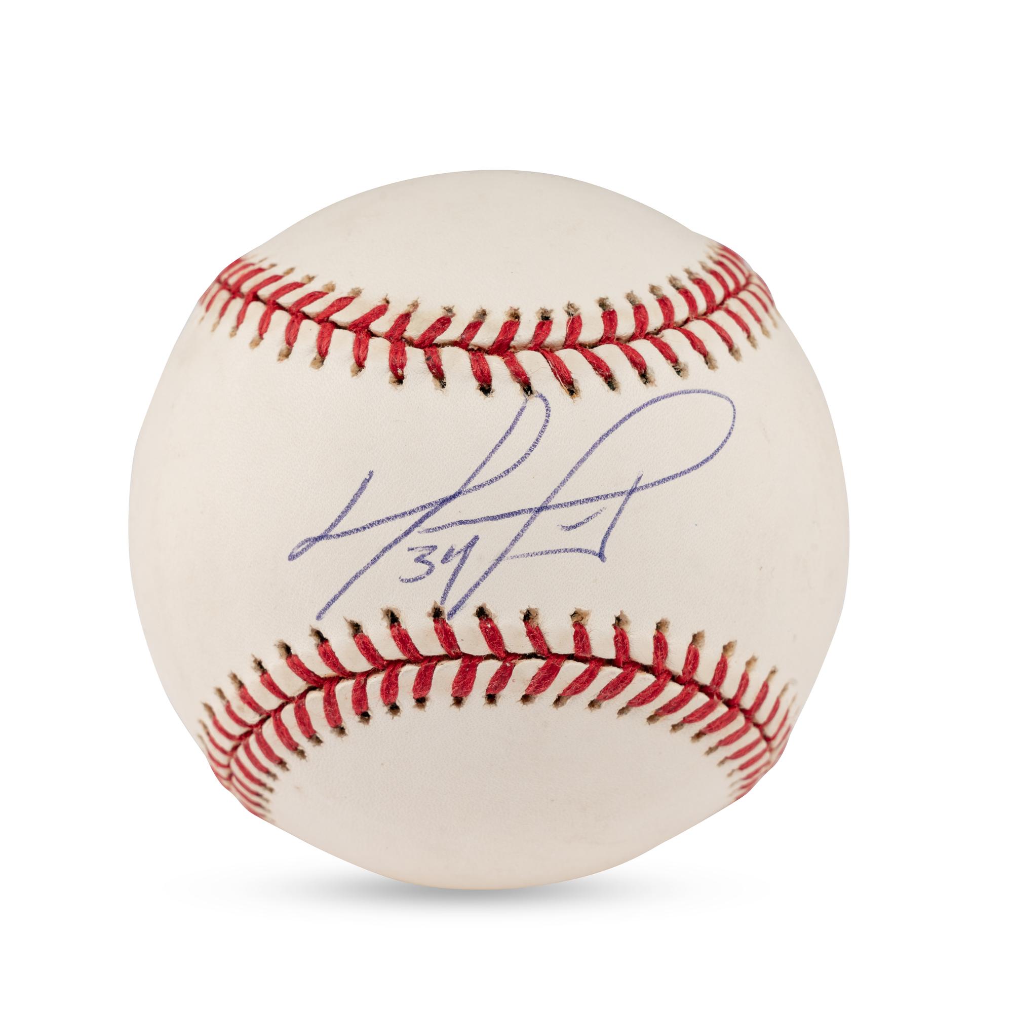 A David Ortiz Single Signed Autograph Baseball (Beckett Authentication Services Hologram)