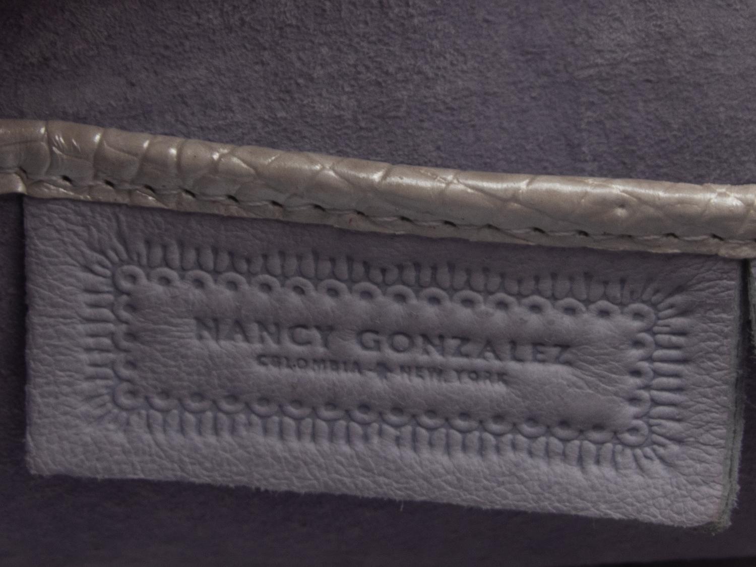 Two Nancy Gonzalez Crocodile Handbags