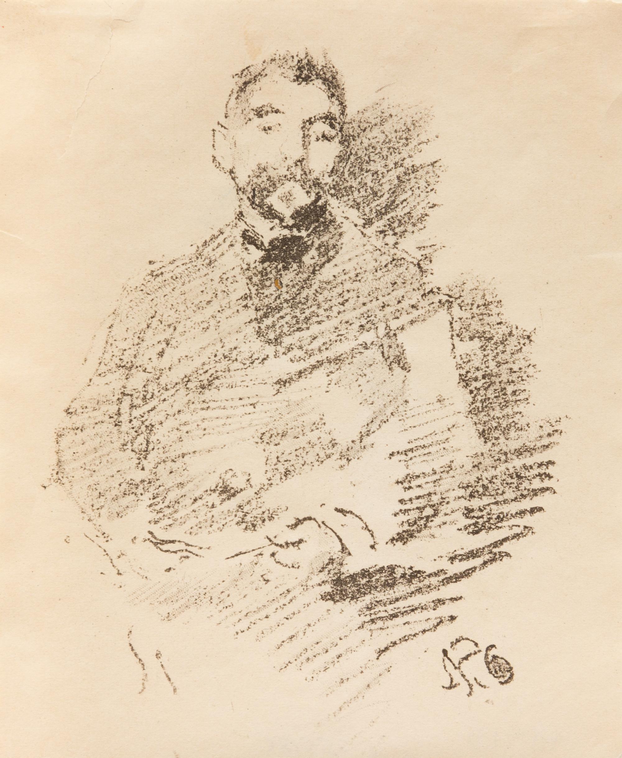 James Abbott McNeill Whistler, (American, 1834-1903), a group of 7 lithographs including Firelight – Joseph Pennell, No. 1, 1896 (3); T