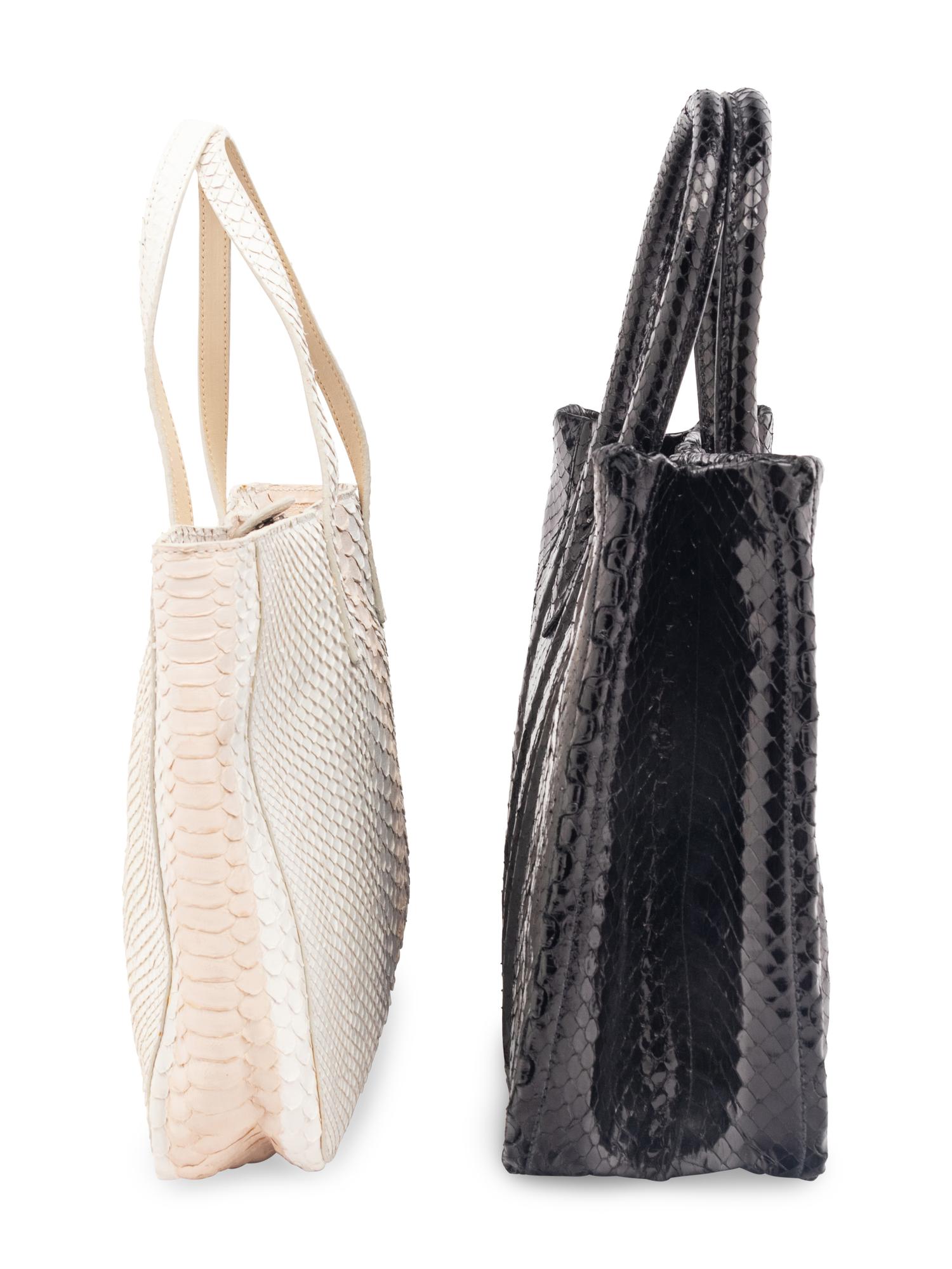 Two Alaïa Snakeskin Totes