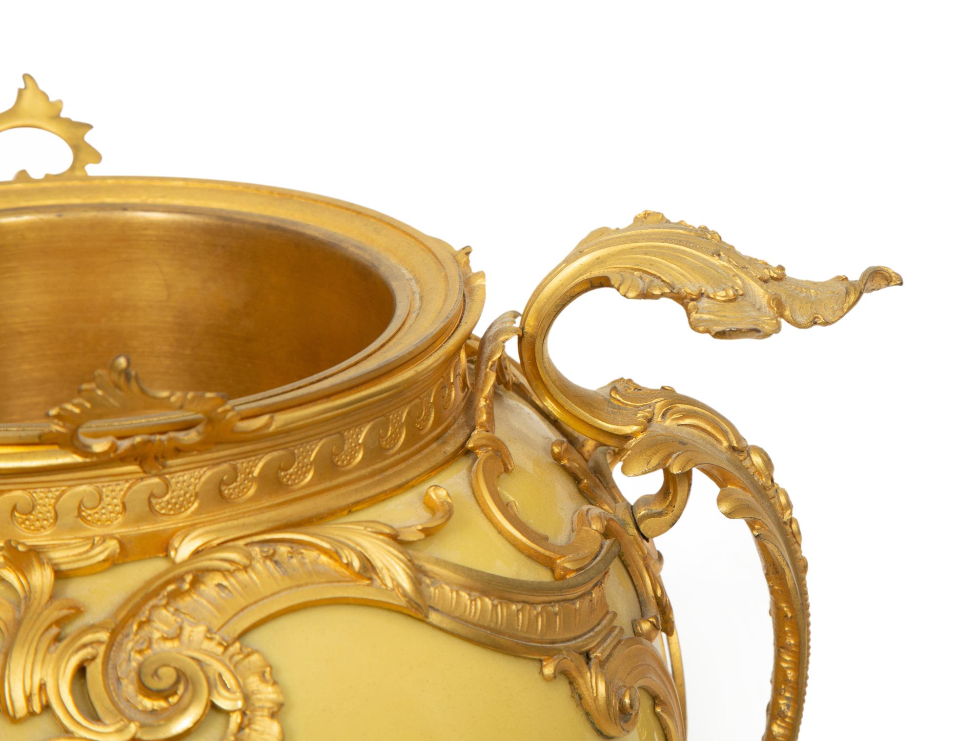 A Gilt Bronze Mounted Berlin (K.P.M.) Porcelain Vase
