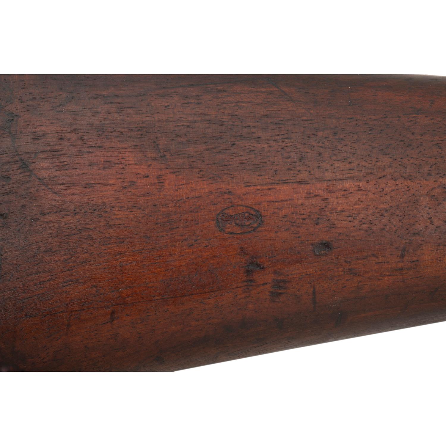 ** Argentine Mauser Model 1909 Rifle Missing Barrel Bands and Stock Bolt