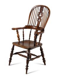 An English Oak Windsor Chair
