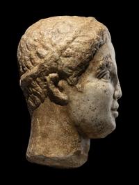 A Roman Marble Portrait Head of a Man
