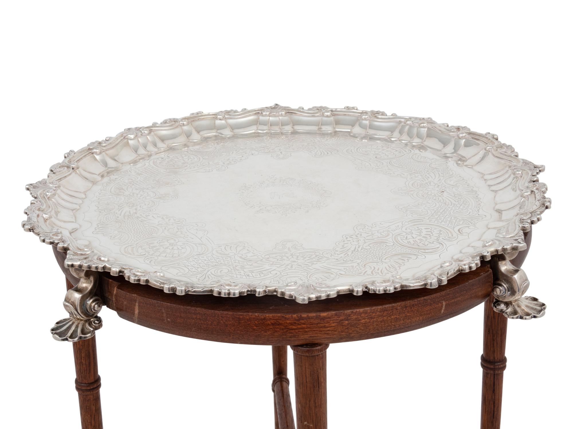 An Irish George III Silver Salver