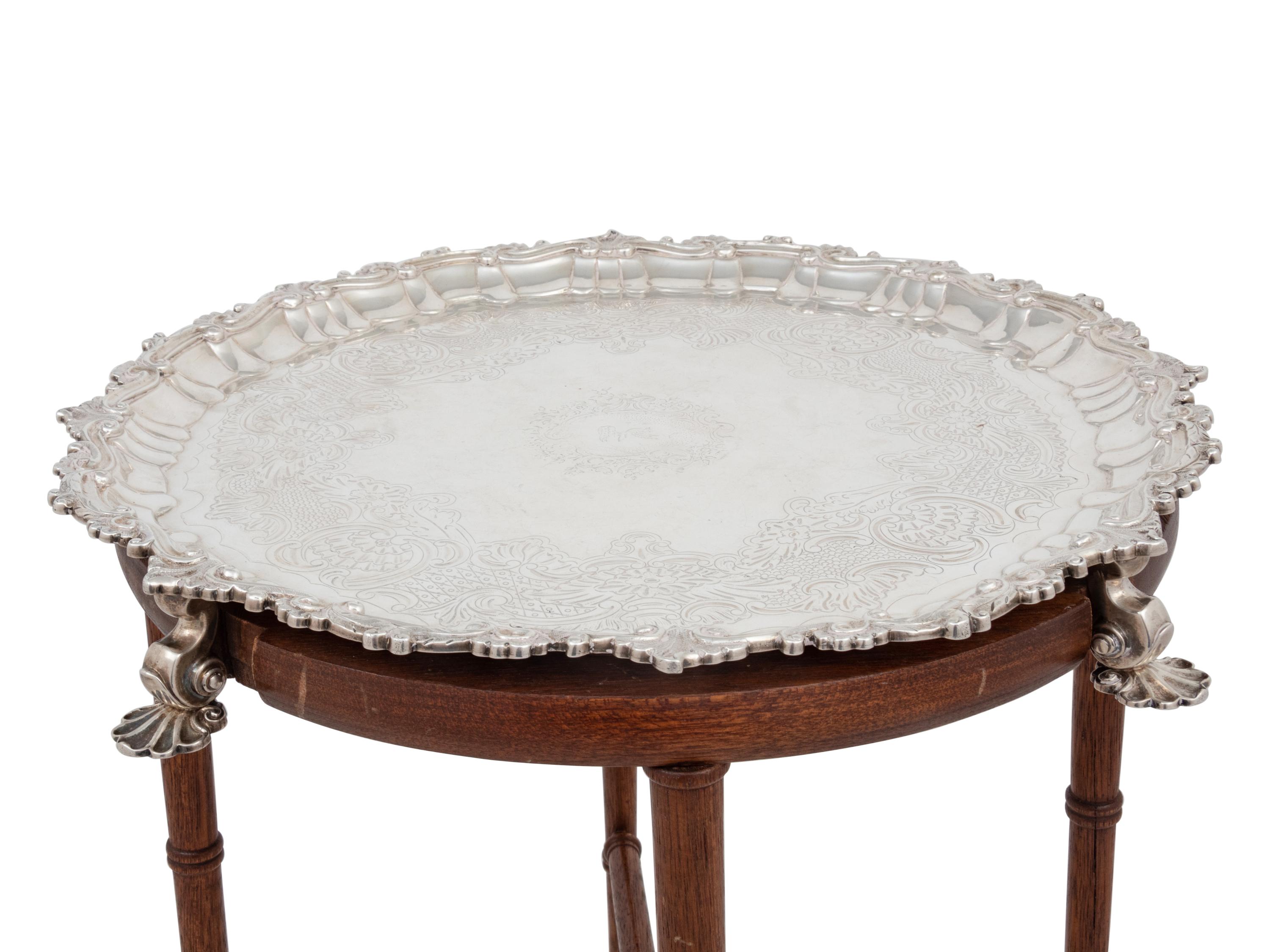 An Irish George III Silver Salver